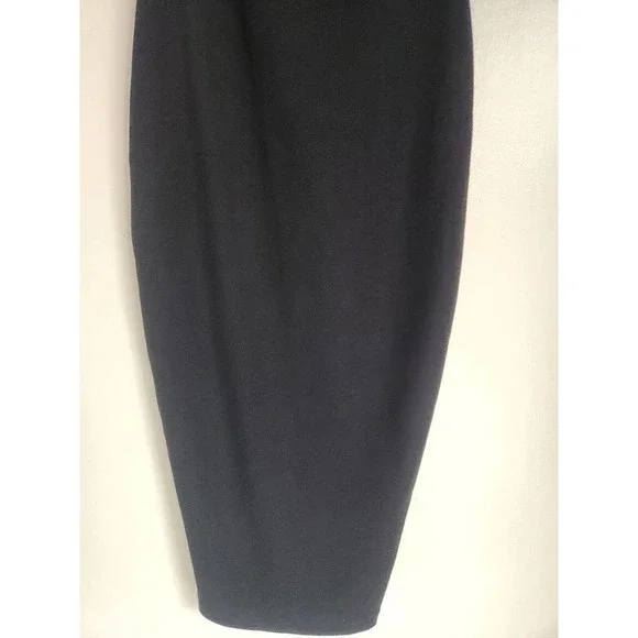 NWD Nookie Manhattan Midi Dress Size XS Black Cocktail Cutout Stretch - Picture 5 of 13
